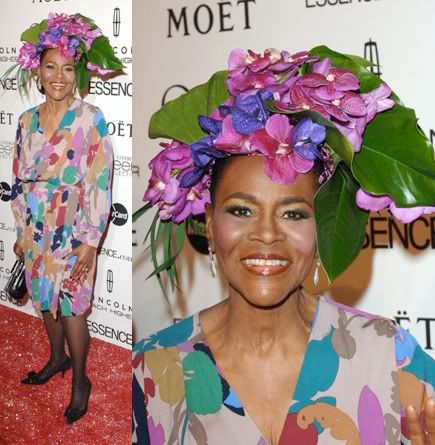 Honoree Cicely Tyson got colorf...